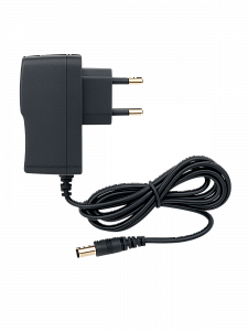 Блок питания 12В 1А универсальный адаптер сетевой со штекером 5.5х2.5 мм Орбита OT-APB43 Черный