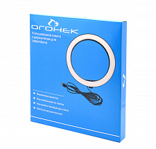 Кольцевая лампа со штативом, пультом 26см Огонёк OG-SMH01