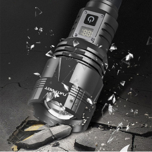 Патриот PT-FLR34 фонарь ручной (1L, 2*26650,ZOOM)