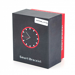 Орбита OT-SMS06(R80) Черный металл спорт браслет