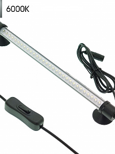 Светильник лампа для аквариума светодиодная БЕЛАЯ Огонек OG-LDP02