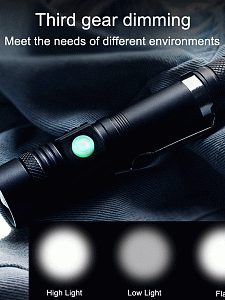 Следопыт ST-FLR08 фонарь ручной (18650, ZOOM)