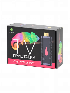 Смарт ТВ приставка медиаплеер на андроид 1/8 Гб Орбита OT-DVB30