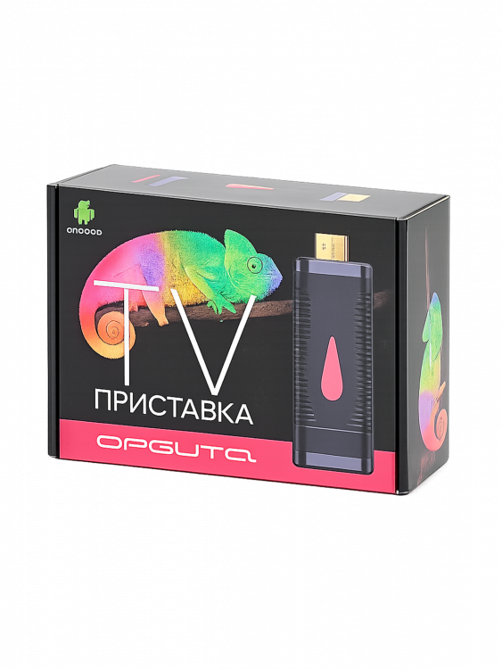 Смарт ТВ приставка медиаплеер на андроид 1/8 Гб Орбита OT-DVB30