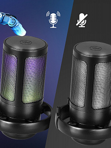 Микрофон для компьютера игровой для стрима Орбита OT-PCS08