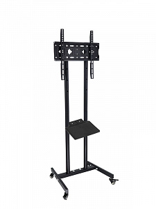 Стойка для телевизора напольная на колесиках до 55 дюймов Орбита OT-HOD21