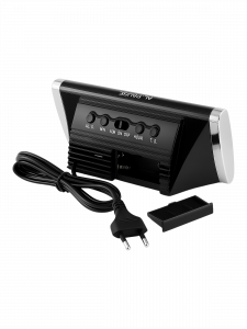 Часы электронные настольные от сети с будильником VST 730-1 Красные