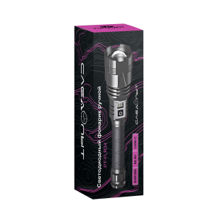 Патриот PT-FLR34 фонарь ручной (1L, 2*26650,ZOOM)