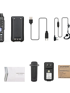 Baofeng UV-13 PRO V2 Черная рация (UHF/VHF)