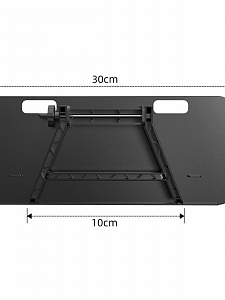 Навесная полка кронштейн подставка на телевизор, монитор для ресивера, приставки Орбита OT-HOD20