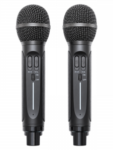 SDRD SD-314 Черная Караоке система (2 микр, Bluetooth 4.2)