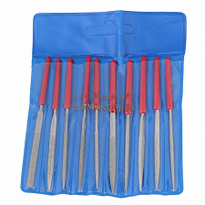 Набор надфилей с алмазной крошкой 10 шт Патриот PT-INO06