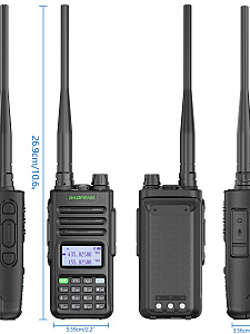 Baofeng UV-13 PRO V2 Черная рация (UHF/VHF)