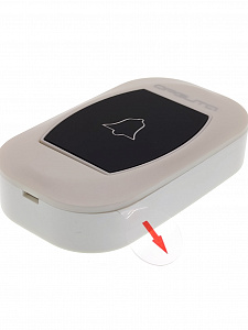 Кнопка для звонка Орбита OT-HOC18 Белая