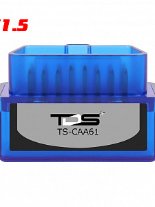 Автосканер диагностический для автомобиля v1.5 Bluetooth адаптер OBD2 TDS TS-CAA61
