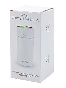 Огонек OG-HOM01 Белый увлажнитель воздуха (320мл,USB)