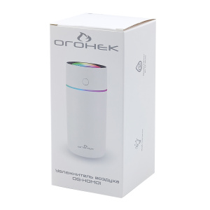 Огонек OG-HOM01 Белый увлажнитель воздуха (320мл,USB)