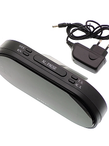 VST 801-1 Красные часы настольные+БЛОК