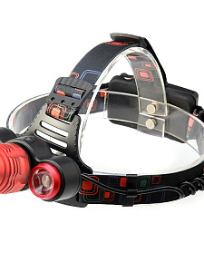 Патриот PT-FLG22 фонарь налобный (3L, 2*18650.,ZOOM)