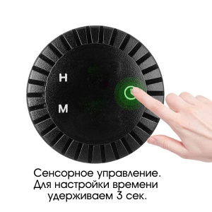 Орбита OT-CLC04(CAU54) Красные часы автомобильные (Врезные)