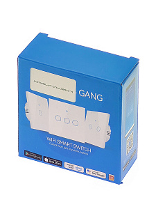 Умный выключатель с Алисой одноклавишный Wi-Fi 10A Орбита OT-HOS12