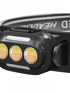 Фонарь налобный, фонарик аккумуляторный Следопыт PT-FLG48B