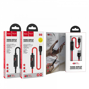 HOCO S13 Красный кабель USB 2.4A (microUSB) 1.2м