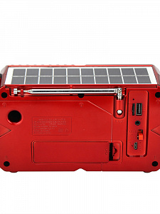 Fepe FP-93-S радиоприёмник аккумуляторный (USB,TF,Bluetooth, солнч. панель)