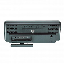 Часы электронные настольные от сети с будильником и термометром VST 898-1 Красные