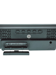 Часы электронные настольные от сети с будильником и термометром VST 898-1 Красные