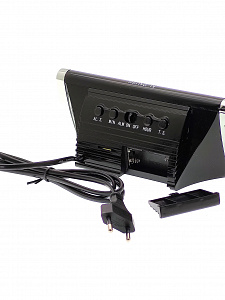 Часы электронные настольные от сети с будильником VST 730-1 Красные