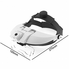 Лупа налобная увеличительная с подсветкой Орбита OT-INL09