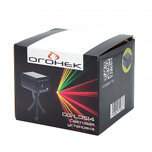 Лазерная световая установка для дома Огонёк OG-LDS14