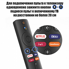 Голосовой пульт для XIAOMI MI TV, Android TV BOX XMRM-M3 (MI-VER.9) Орбита OT-DVC52