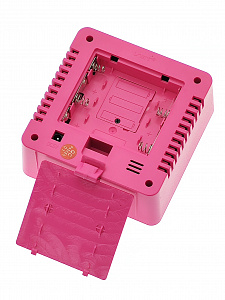 VST 887Y-1 Красные часы настольные (без блока)