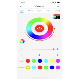 Светодиодная лента с контроллером Wi-Fi 10 метров Огонёк OG-LDL50