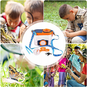 Банка для насекомых с лупой и пинцетом Орбита OT-INL80