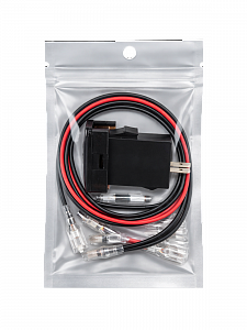 Розетка питания. Разъем в авто врезной на 2USB гнезда12-24В TDS TS-CAU47 Зеленая