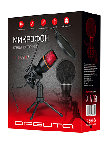 Микрофон для компьютера игровой для стрима Орбита OT-PCS07