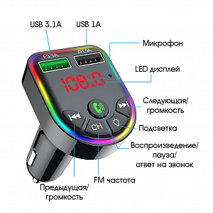 TDS TS-CAF16 модулятор RGB (Bluetooth)