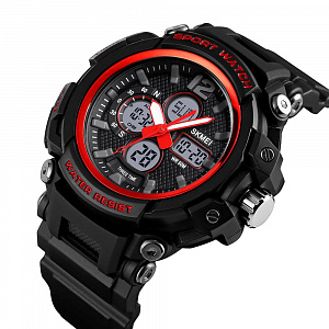 Skmei 1498 Черные/Красный часы наручные детские