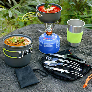 Посуда туристическая набор 3 в 1 Огонёк OG-TRD01