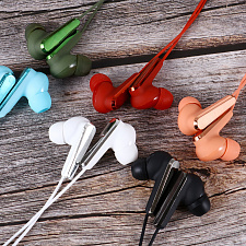 ELMCOEI EV-232 Белые наушники-гарнитура (3.5мм)