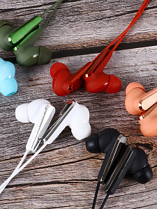 ELMCOEI EV-232 Белые наушники-гарнитура (3.5мм)