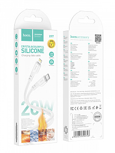 HOCO X97 Белый кабель PD20W (iOS Lighting-TYPE-C) 1м