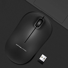 Мышь беспроводная оптическая Орбита OT-PCM69 Черная