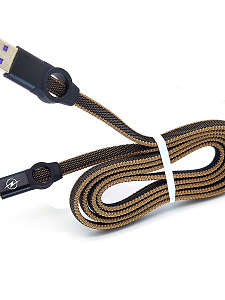 Орбита OT-SMM44 Черный кабель USB 2.4A (microUSB) 1м