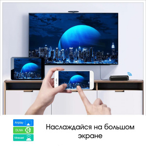 Смарт ТВ приставка медиаплеер на андроид 2/16 Гб Орбита OT-DVB31