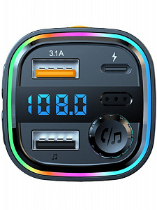 FM-модулятор трансмиттер автомобильный с Bluetooth TDS TS-CAF18