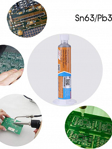 MECHANIC XGZ40 паста паяльная шприц 35г (флюс)